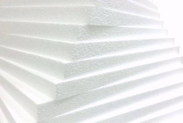White-polystyrene-sheet-close-up