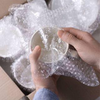 bubble wrap cups