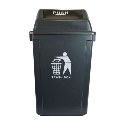 push-bin-60l-grey