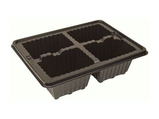 seedling-tray-4-cavity-black-seedtray4blk seedling-tray-4-cavity-black-seedtray4blk