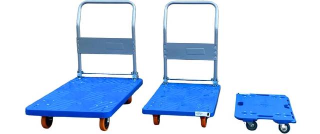 Three-platform-trolleys-blue-ld300s-ld150s-ld150g