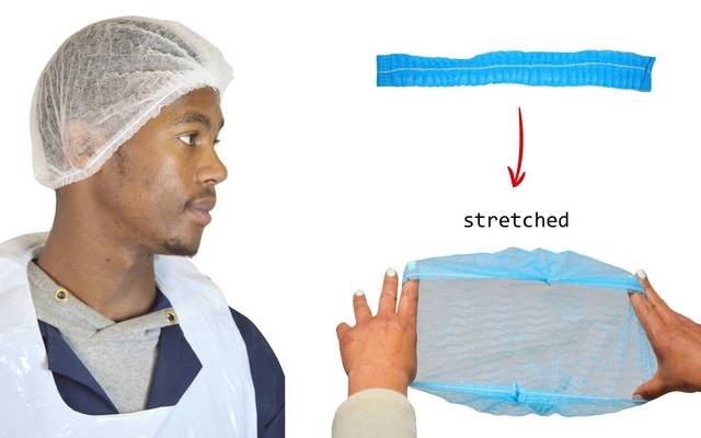 Protective-wear-mop-cap-stretched
