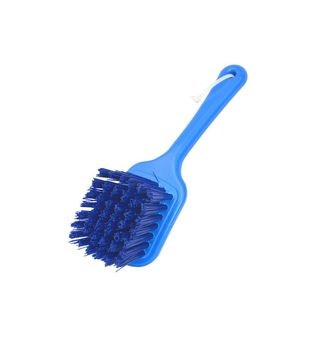 Scrubbing-brush-short-handle-blue