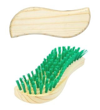 Scrubbing-brushes-s-shape-wooden